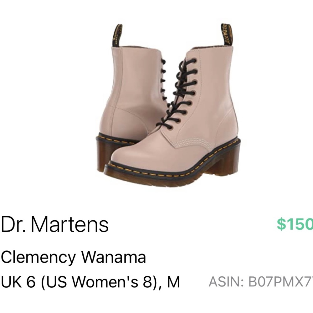 BNIB Dr. Martens Clemency size 8 women’s